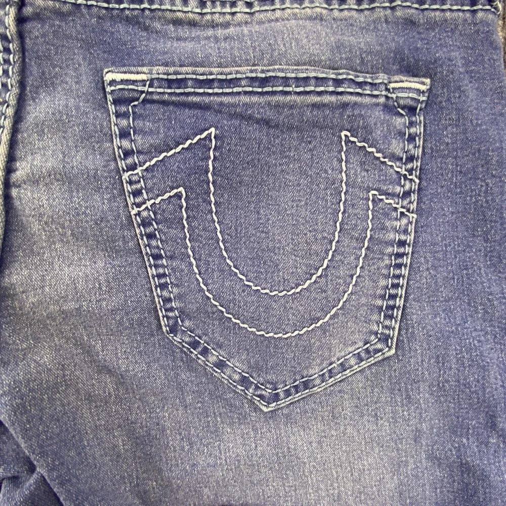 True Religion Geno Big T NF Slim Jeans Men's Size 38 Medium Neptune Wash NWT